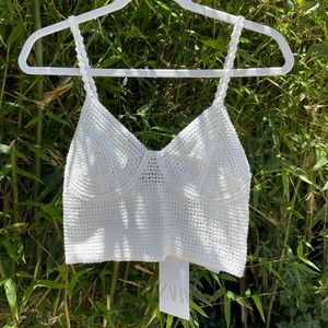 ZARA Crochet summer crop top